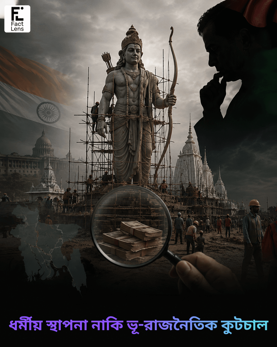গাইবান্ধার পলাশবাড়ীতে রামমূর্তি প্রকল্প: ধর্মীয় স্থাপনা নাকি বৃহত্তর ভূ-রাজনৈতিক কূটচাল?
