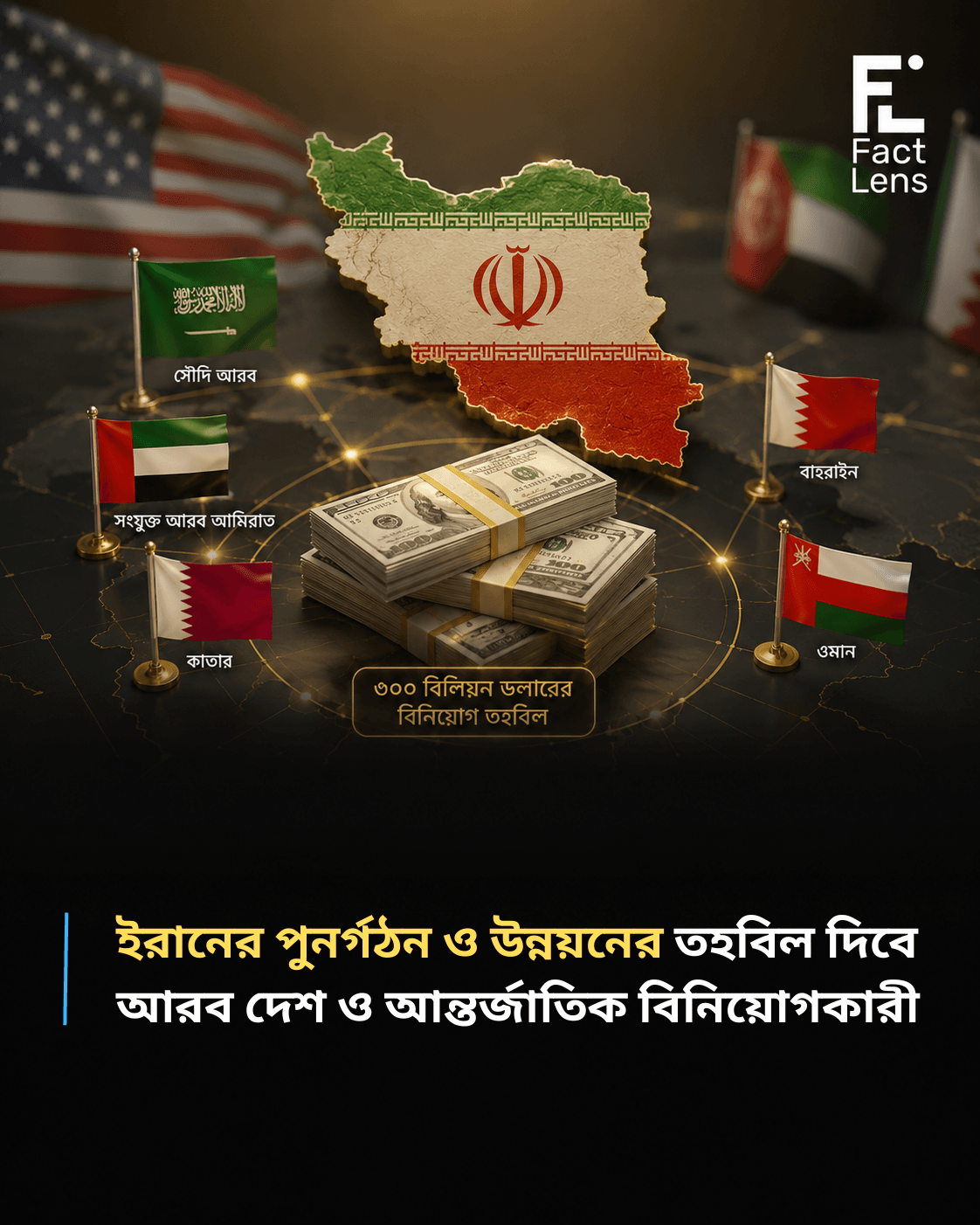 ৩০০ বিলিয়ন ডলার তহবিল ঘিরে ভূরাজনৈতিক উত্তেজনা